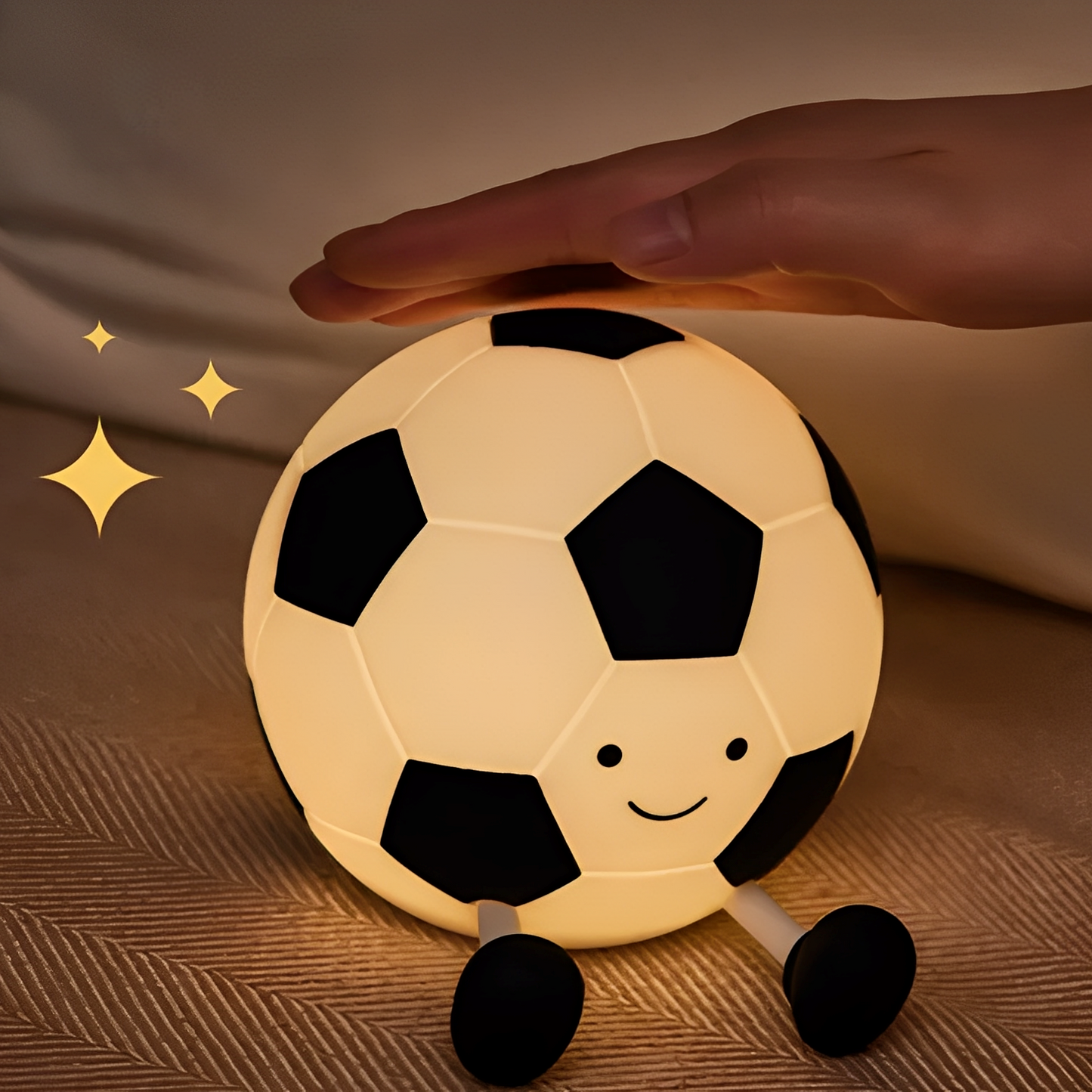 GlowKick – Lampe de nuit football