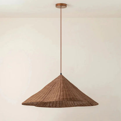 Isla – Lampe Tissée Suspendue Boho