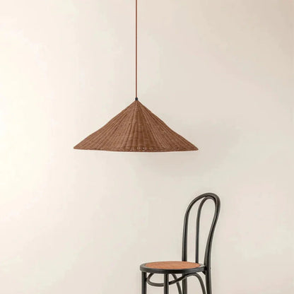 Isla – Lampe Tissée Suspendue Boho