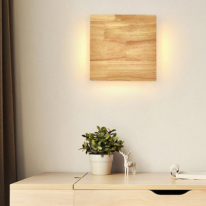 Norah – Solide Bois-Applique Murale