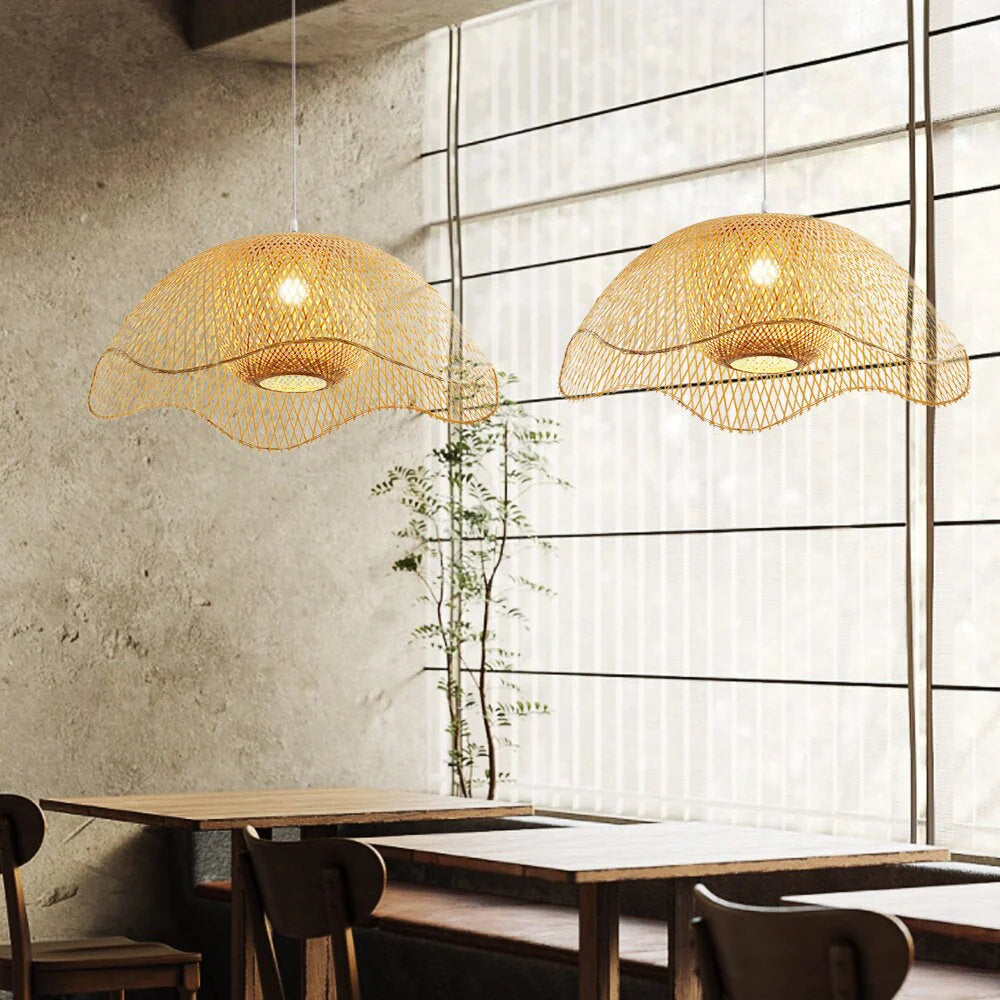 Mei – Lampe artisanale en bambou