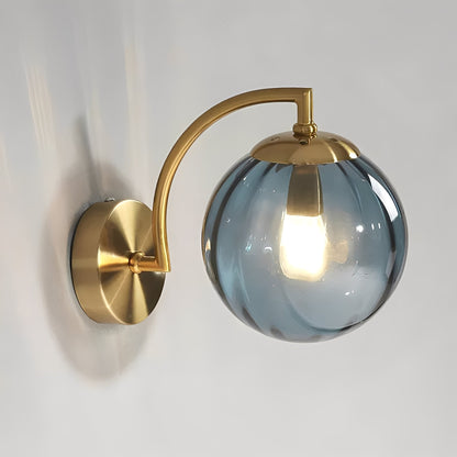 Tessa – Applique en verre coloré