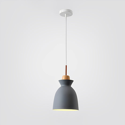 Mateo – Lustre en bois industriel
