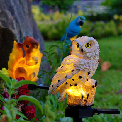 Lumo – Lampe Solaire Chouette pour Jardin & Terrasse