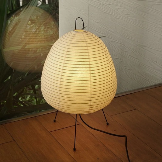 Aki – Lampe de table japonaise en papier de riz