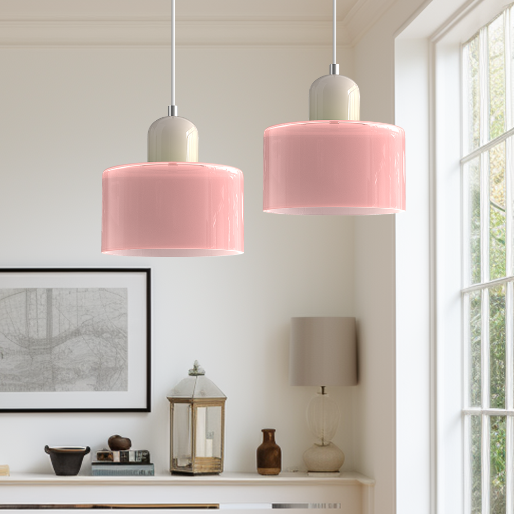 Frieda – Lampe suspendue moderne en verre