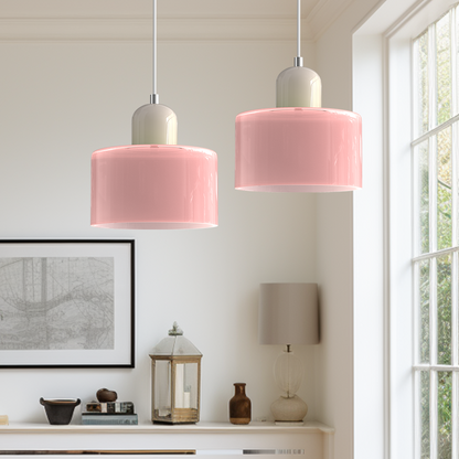 Frieda – Lampe suspendue moderne en verre