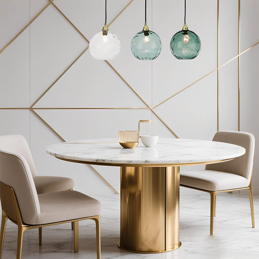 Meliora – Suspension en verre moderne