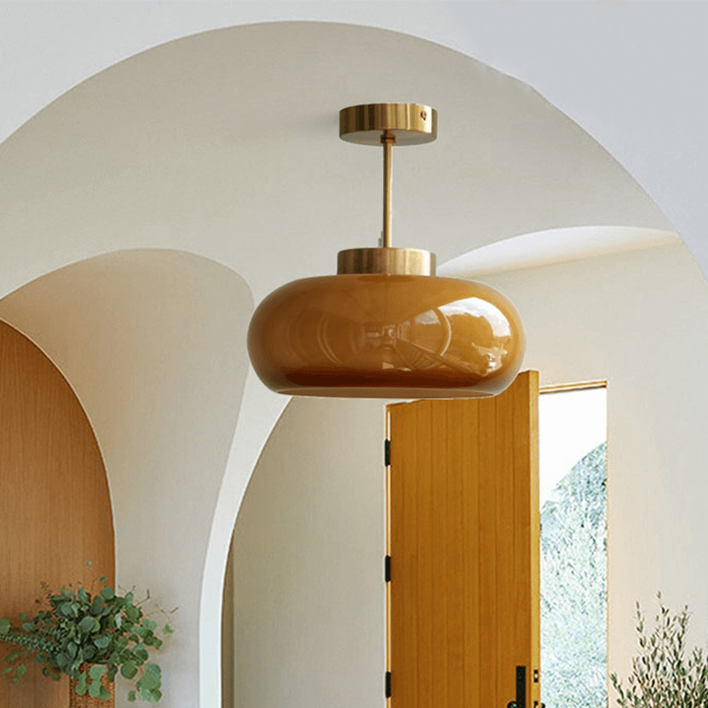 DômeLumineux – Suspension moderne à forme arrondie