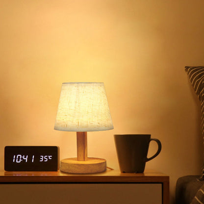 Sana – Lampe de table vintage pliée avec recharge USB