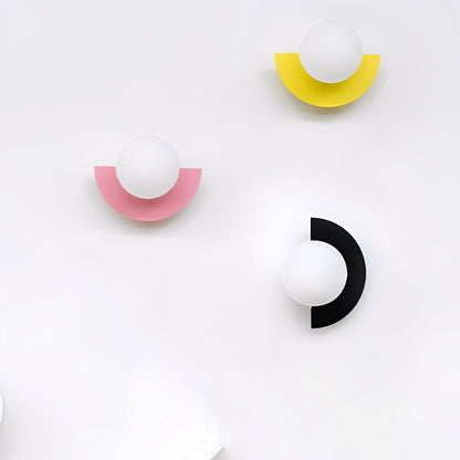 Lia – Lampe murale colorée pour murs d'accent