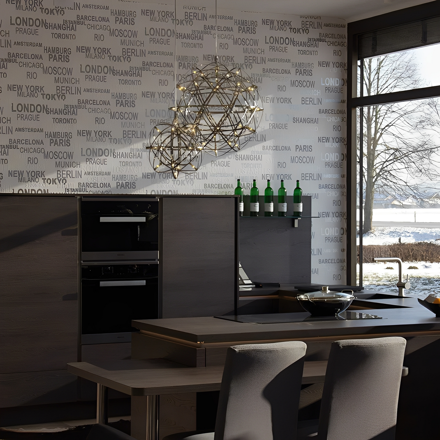 Kaito – Lampe Suspendue LED Moderne