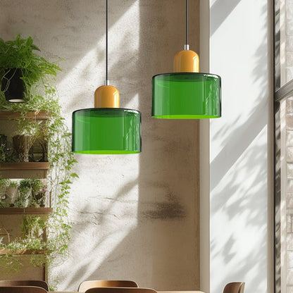 Airi – Lampe suspendue en verre moderne