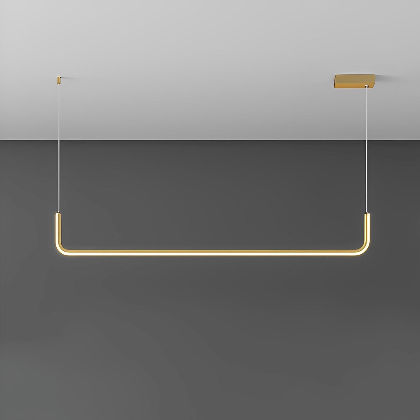 Analyn – Plafonnier LED minimaliste avec abat-jours en métal