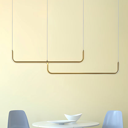 Analyn – Plafonnier LED minimaliste avec abat-jours en métal