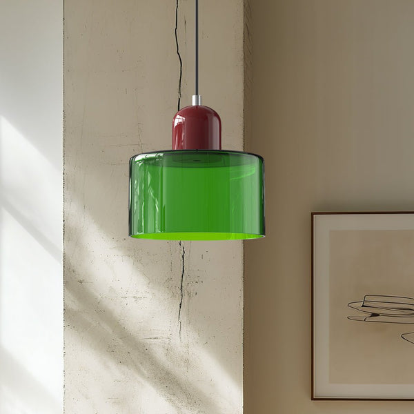 Airi – Lampe suspendue en verre moderne