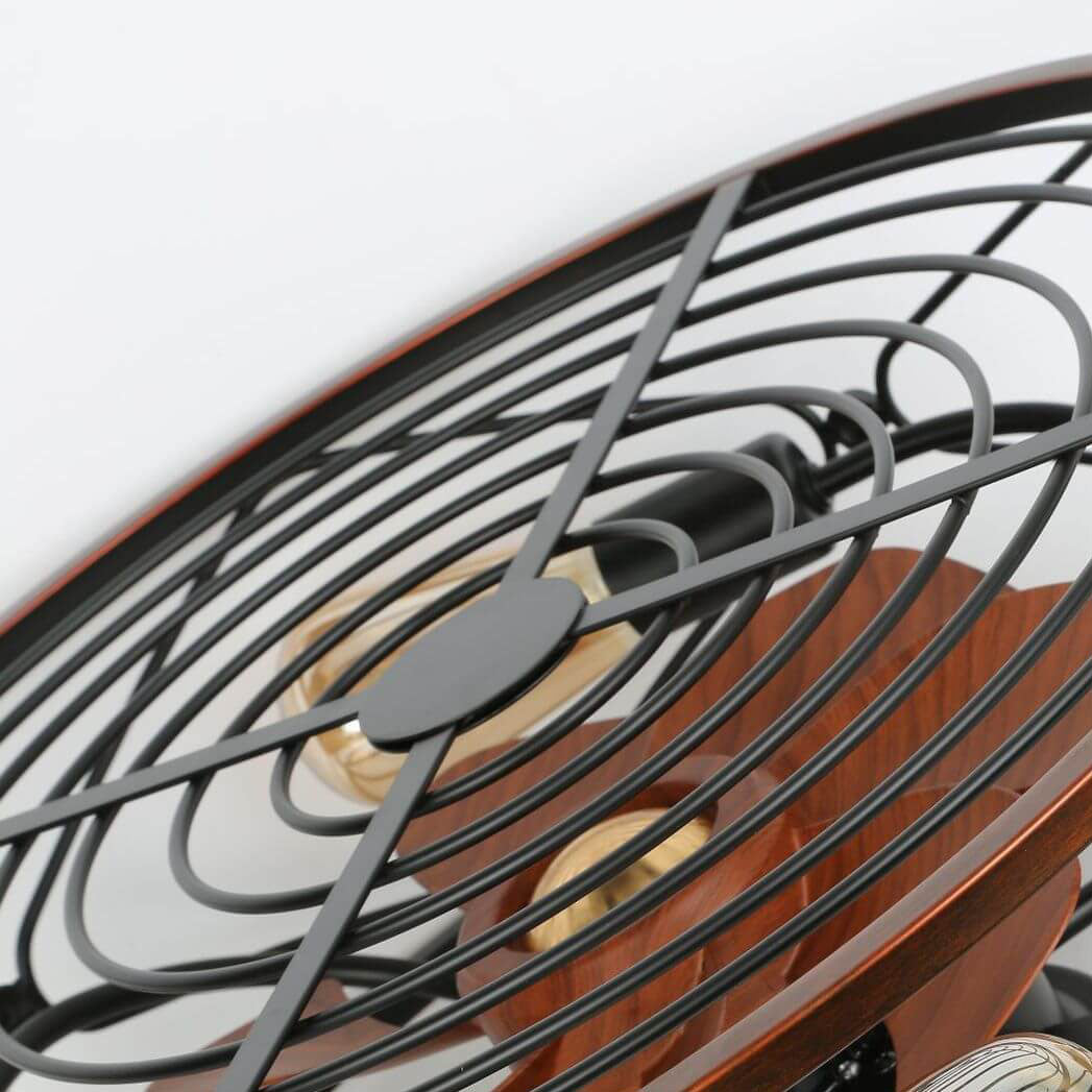 Darian – Ventilateur de plafond moderne avec éclairage