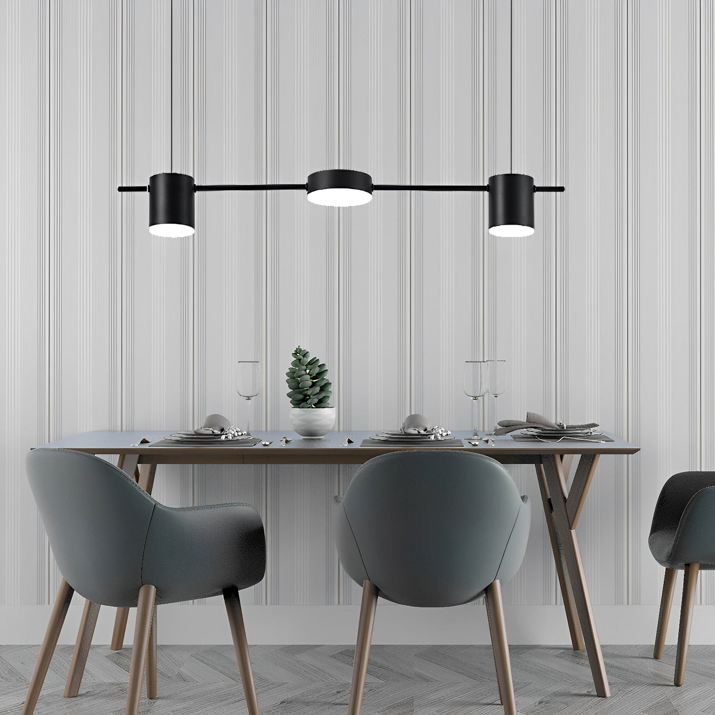 Daro – Suspension moderne en aluminium