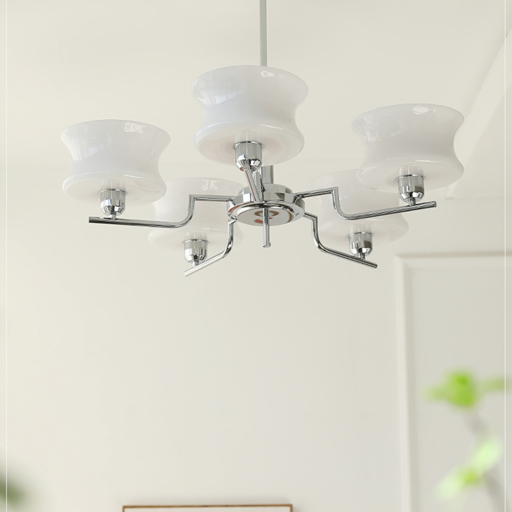 Belue – Lustre moderne en laiton et en verre