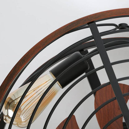 Darian – Ventilateur de plafond moderne avec éclairage