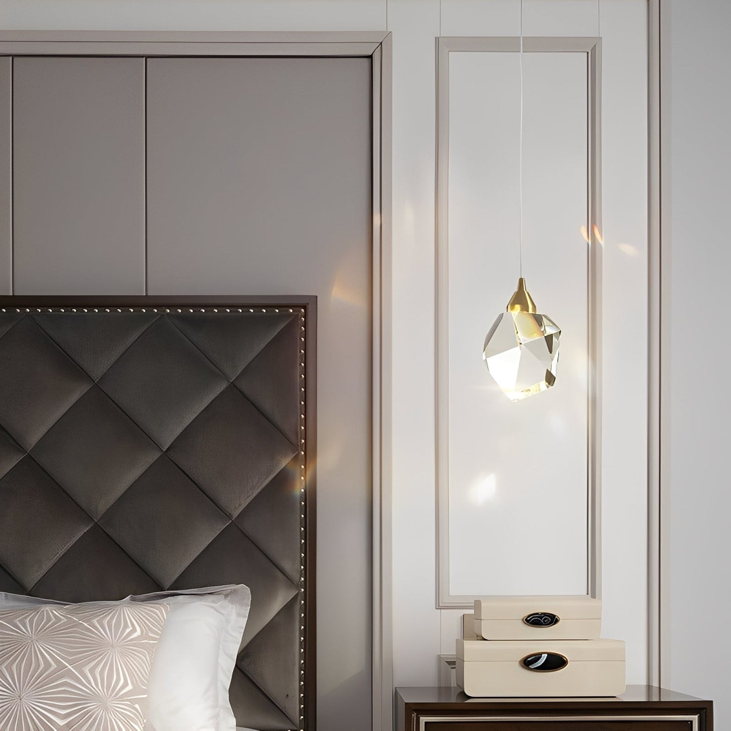 Elrin – Suspension Nordique Cristal Diamant