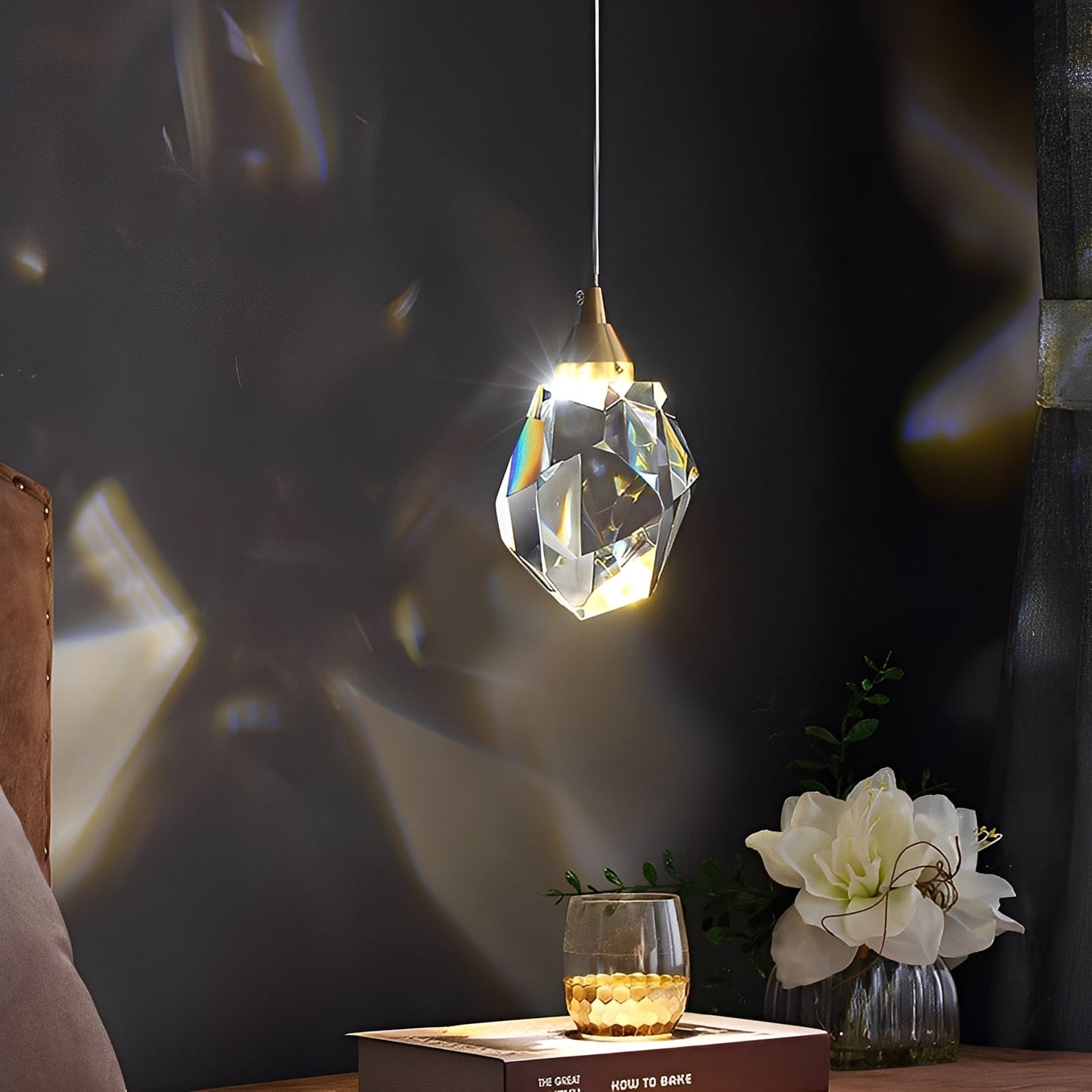 Elrin – Suspension Nordique Cristal Diamant