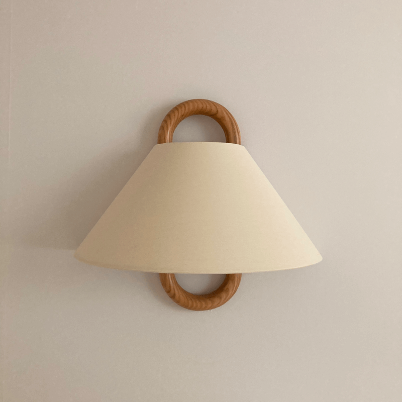 Aurelia – Lampe Murale LED en Bois de Hêtre