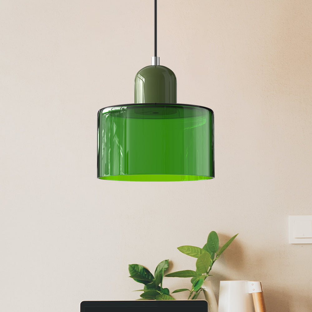 Frieda – Lampe suspendue moderne en verre