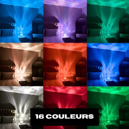 Lampe Projecteur D’ambiance Cristalline Multicolore