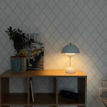 Lampe de bureau à dôme coloré - Style nordique moderne