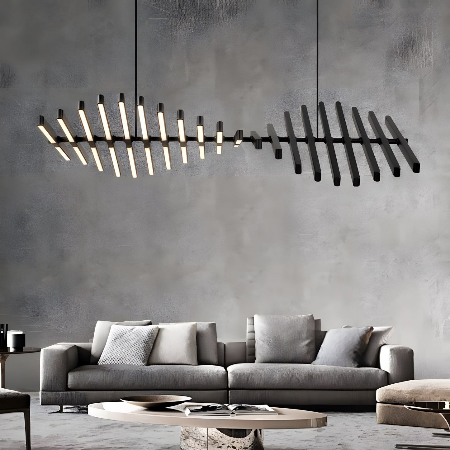 Sonata - Suspension réglable au design en chevrons