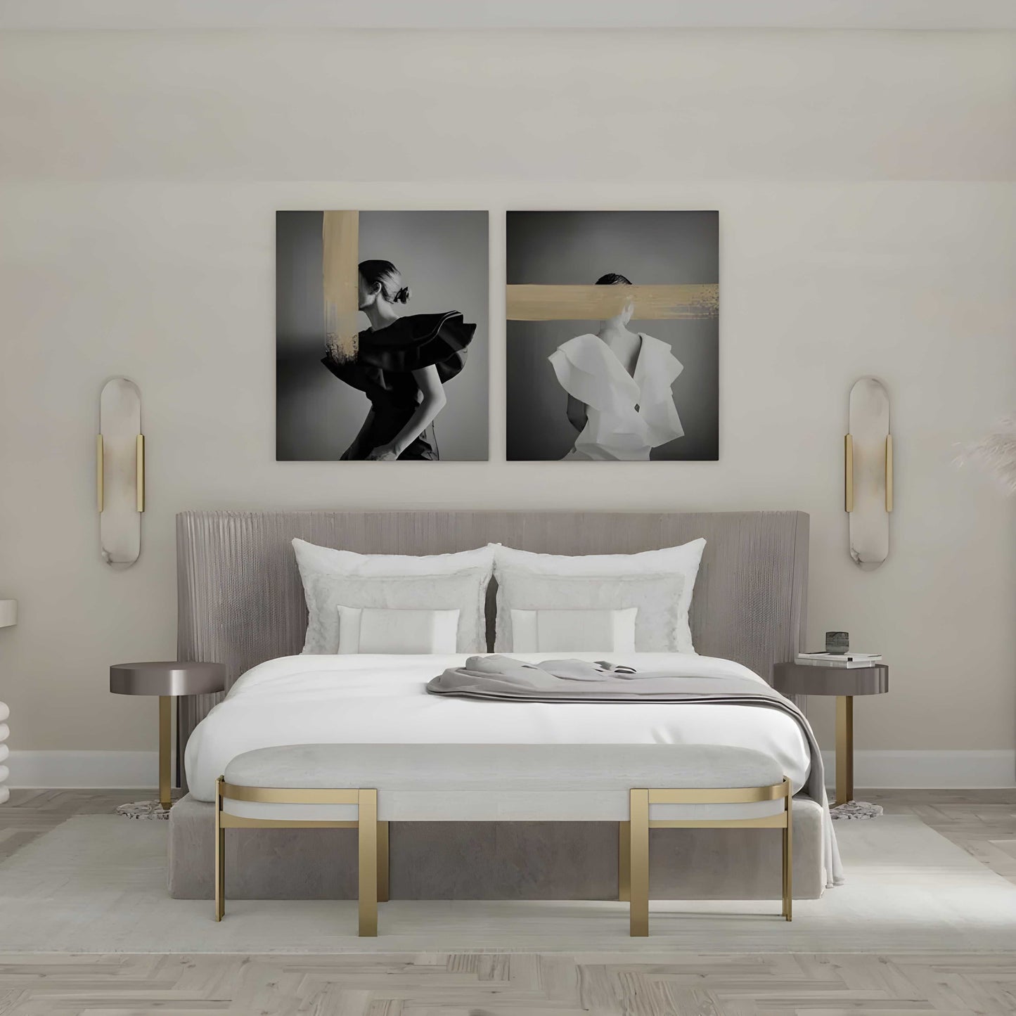 Samuel – Applique Murale de Chevet Moderne