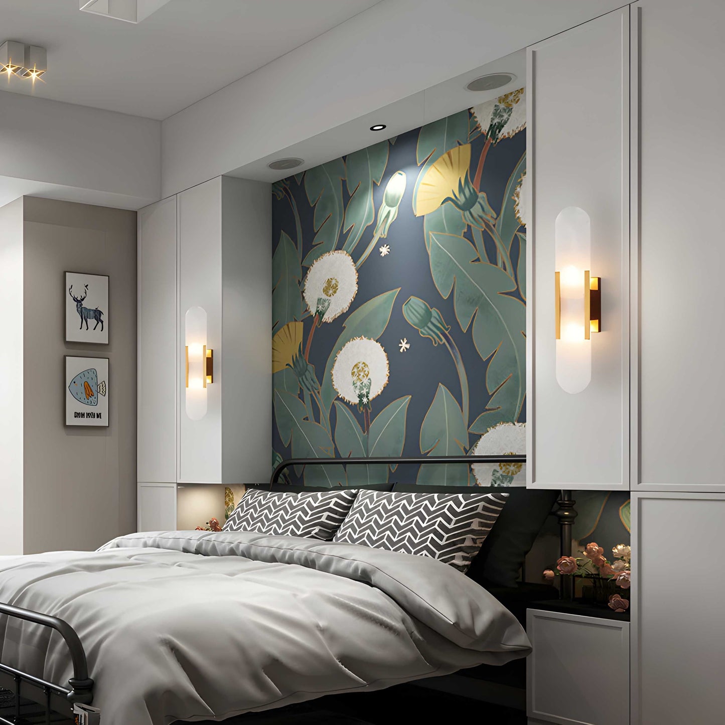 Samuel – Applique Murale de Chevet Moderne