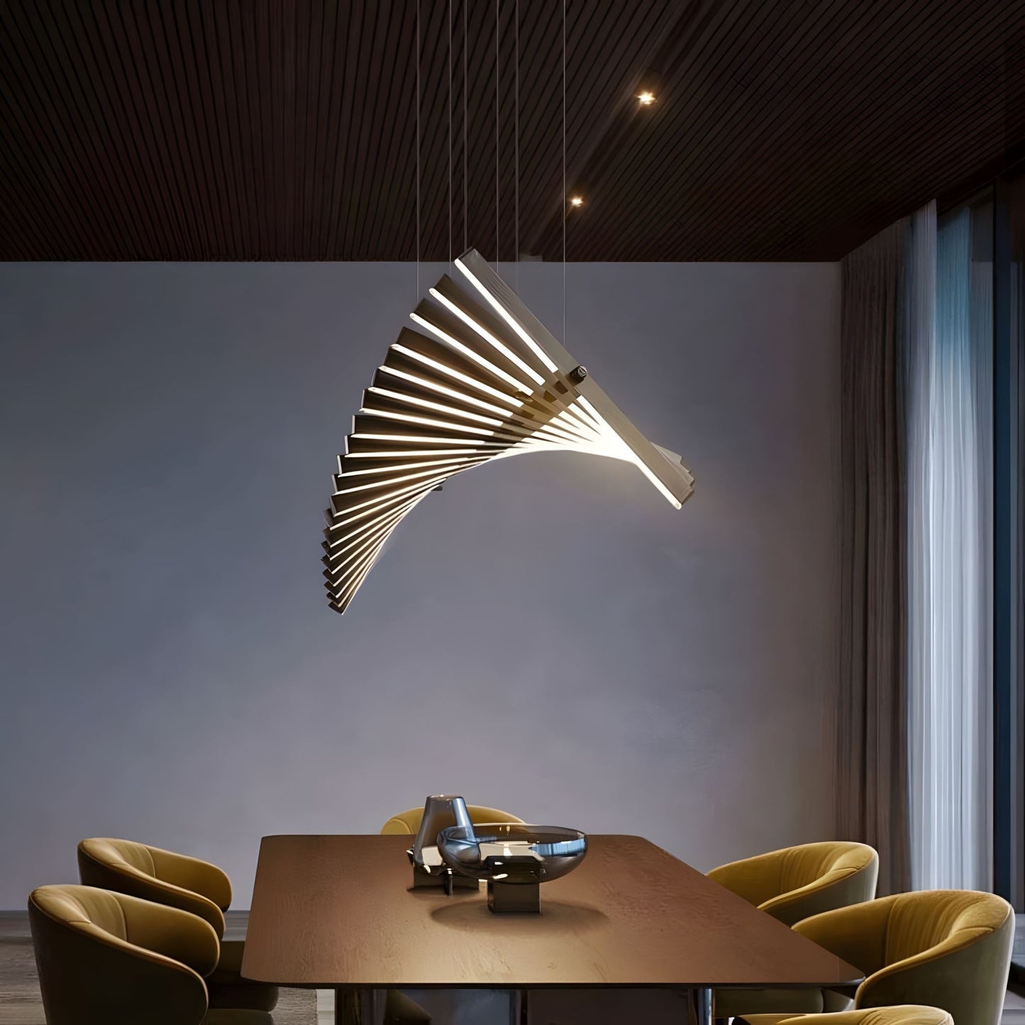 Sonata - Suspension réglable au design en chevrons