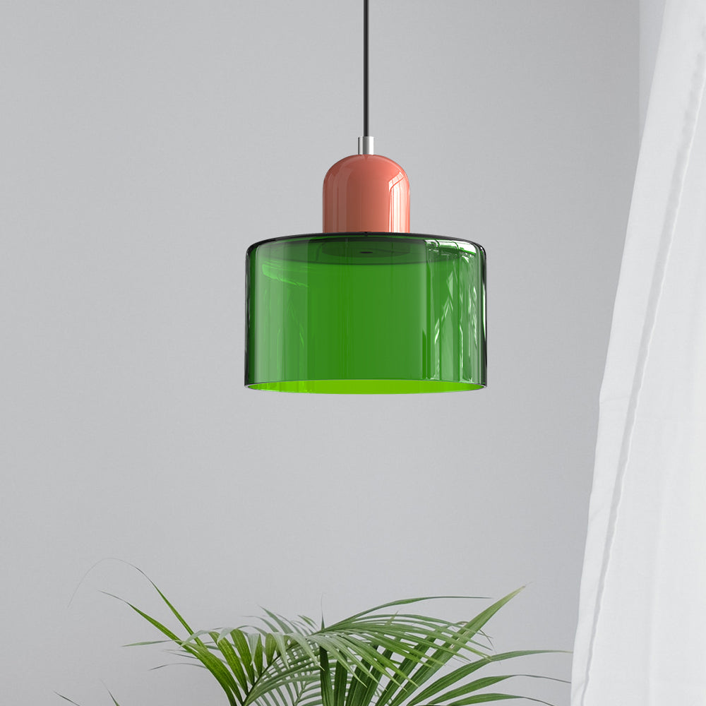 Frieda – Lampe suspendue moderne en verre