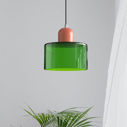 Frieda – Lampe suspendue moderne en verre