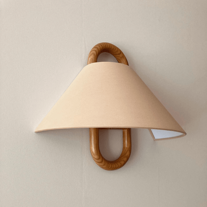 Aurelia – Lampe Murale LED en Bois de Hêtre
