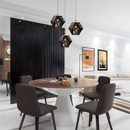 Nerea – Lampe suspendue nordique en verre