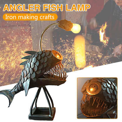 LumiPoisson – Lampe de table poisson des abysses