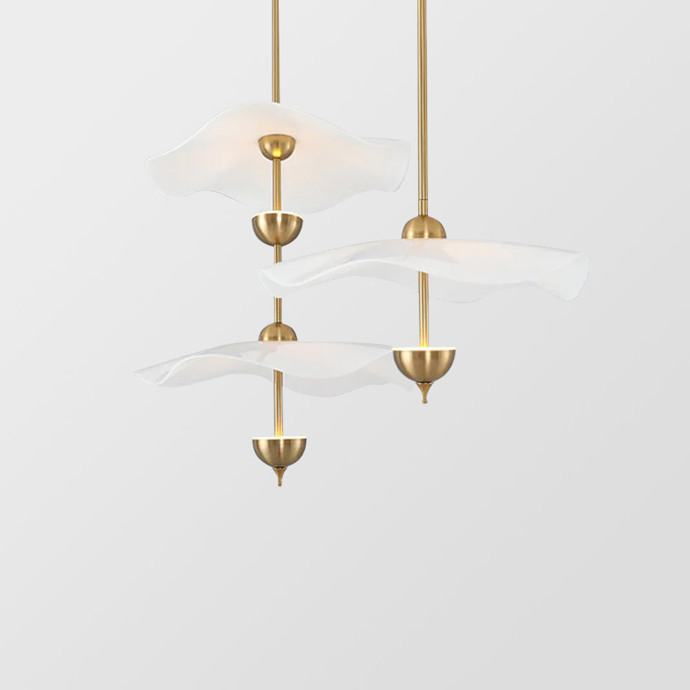 Aurelia – Lustre Lotus Art Déco