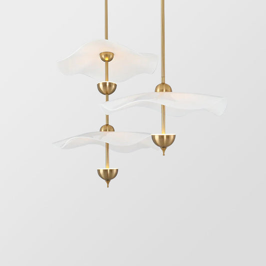 Aurelia – Lustre Lotus Art Déco