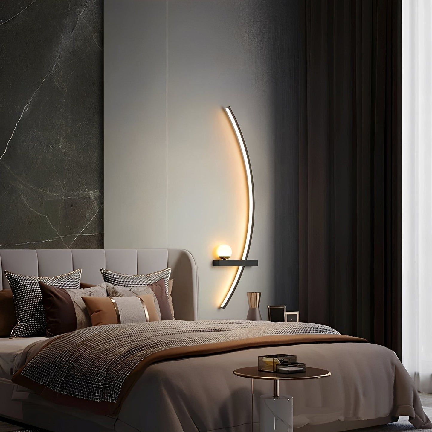 Fineas – Applique Murale Moderne à Grille