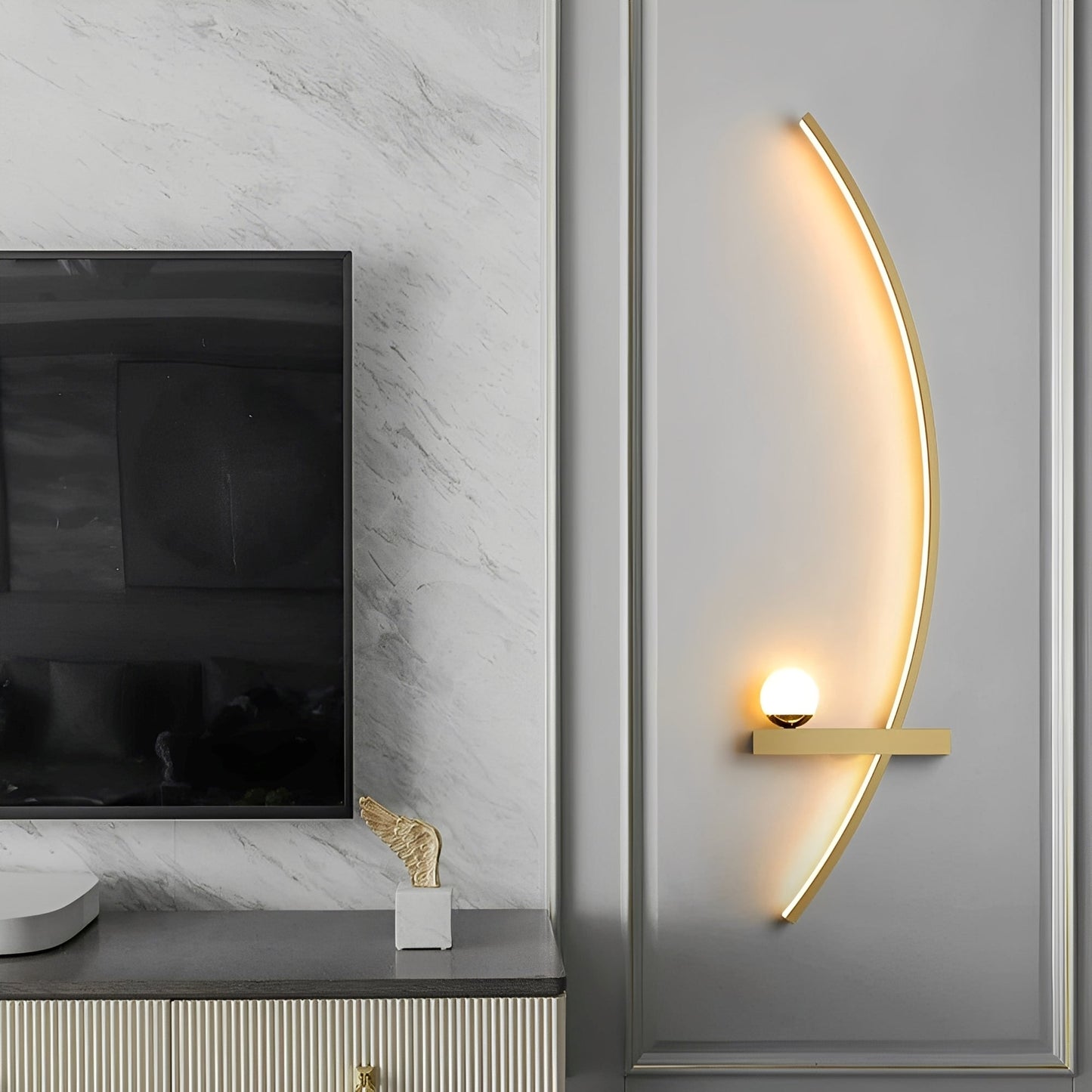 Fineas – Applique Murale Moderne à Grille