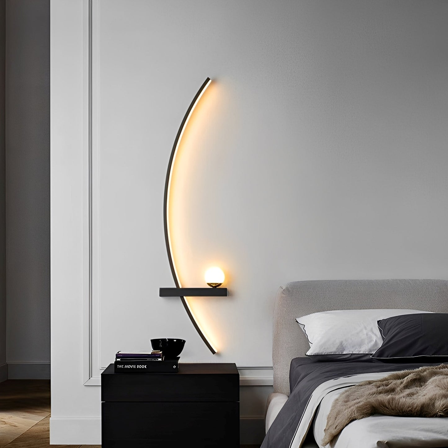 Fineas – Applique Murale Moderne à Grille