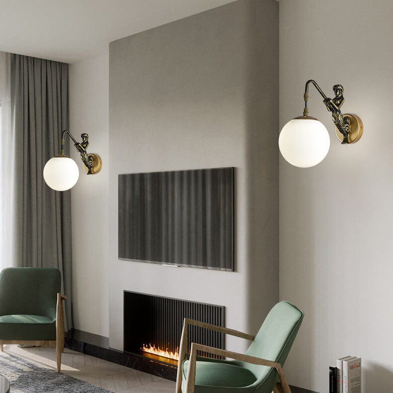 Alodia – Applique Murale Rétro Européenne