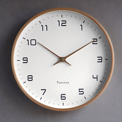 Alden – Horloge Murale en Bois Massif