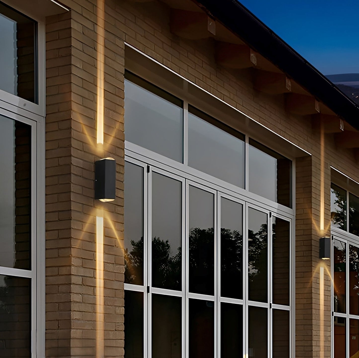 Aeris – Lampe murale LED extérieur