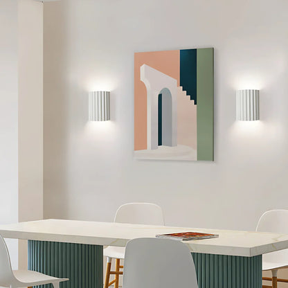 Theo – Applique Murale en Résine Design Nordique