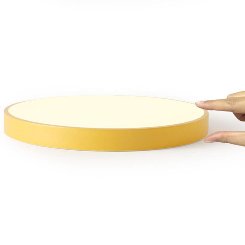 ÉclatÉly – Plafonnier rond en rose et gris pour intérieur tendance