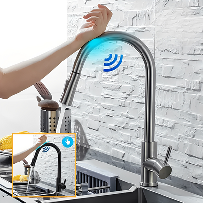 AquaTouch – Robinet de cuisine à capteur intuitif